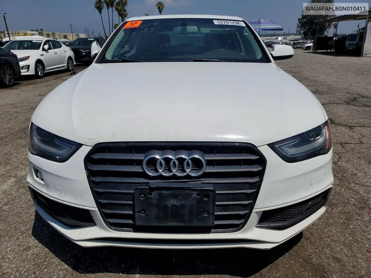 WAUAFAFL8GN010411 2016 Audi A4 Premium S-Line