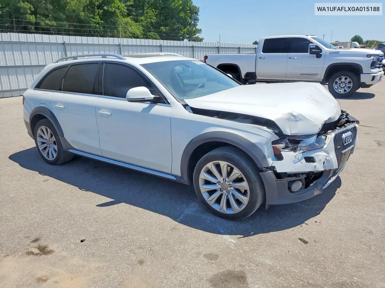 2016 Audi A4 Allroad Premium Plus VIN: WA1UFAFLXGA015188 Lot: 53978986