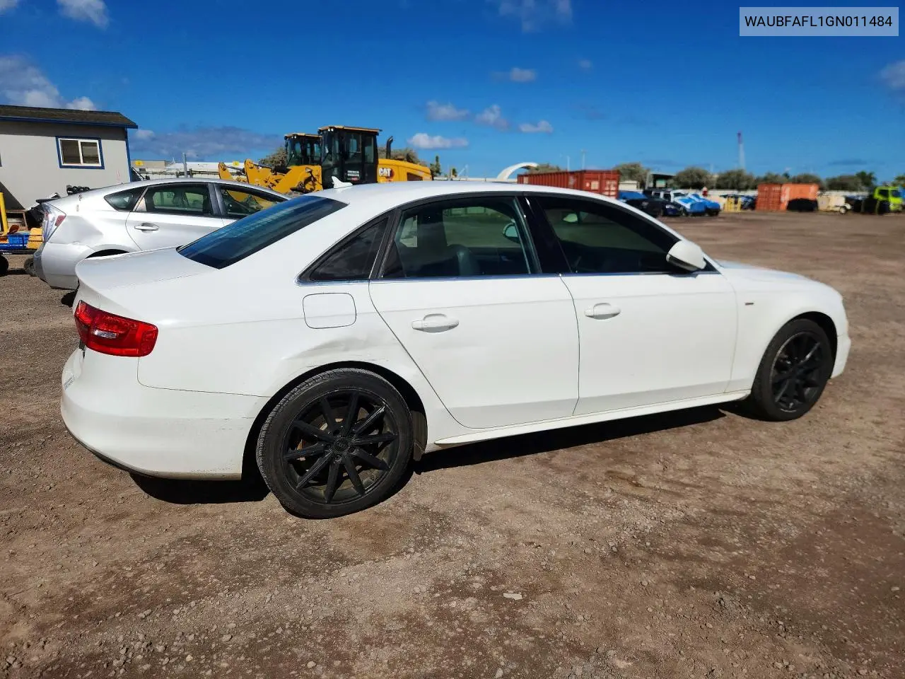 2016 Audi A4 Premium S-Line VIN: WAUBFAFL1GN011484 Lot: 57060006