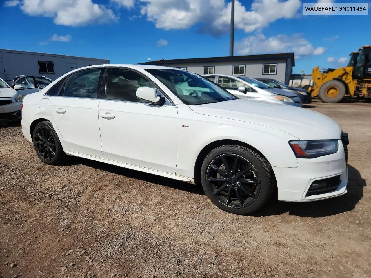 2016 Audi A4 Premium S-Line VIN: WAUBFAFL1GN011484 Lot: 57060006