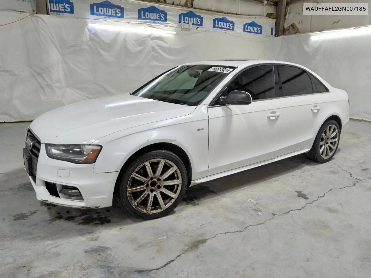2016 Audi A4 Premium Plus S-Line VIN: WAUFFAFL2GN007185 Lot: 57556196