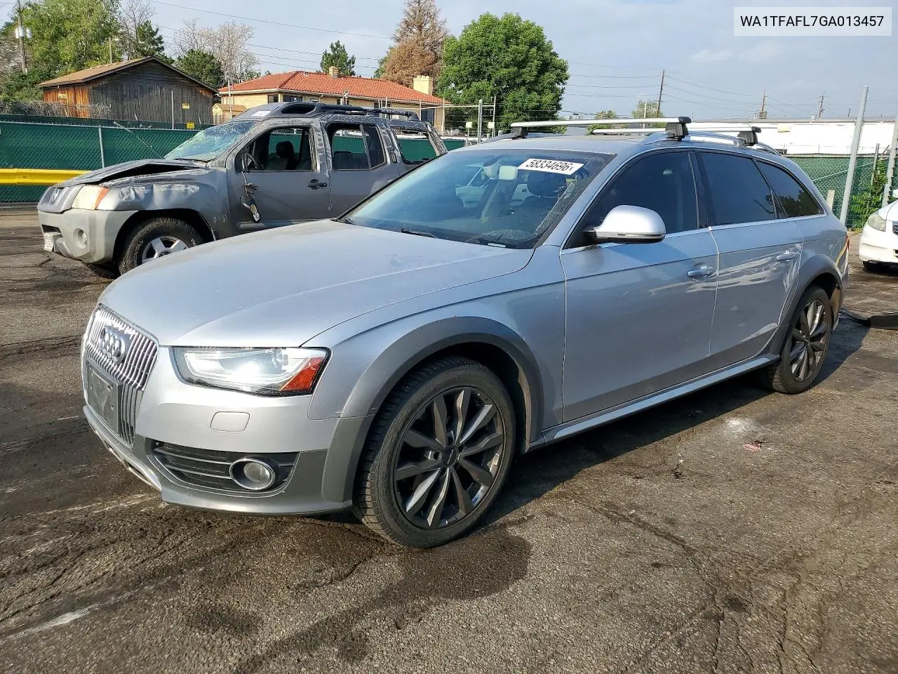 2016 Audi A4 Allroad Premium VIN: WA1TFAFL7GA013457 Lot: 58334696