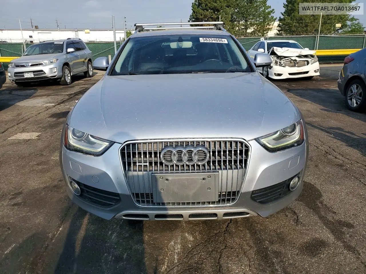 2016 Audi A4 Allroad Premium VIN: WA1TFAFL7GA013457 Lot: 58334696