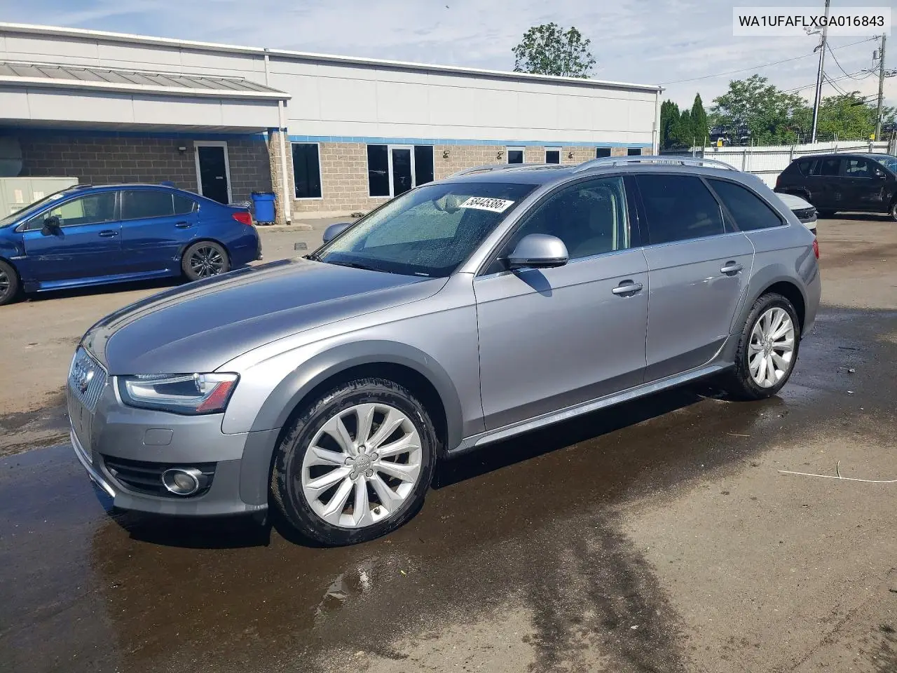 2016 Audi A4 Allroad Premium Plus VIN: WA1UFAFLXGA016843 Lot: 58445386