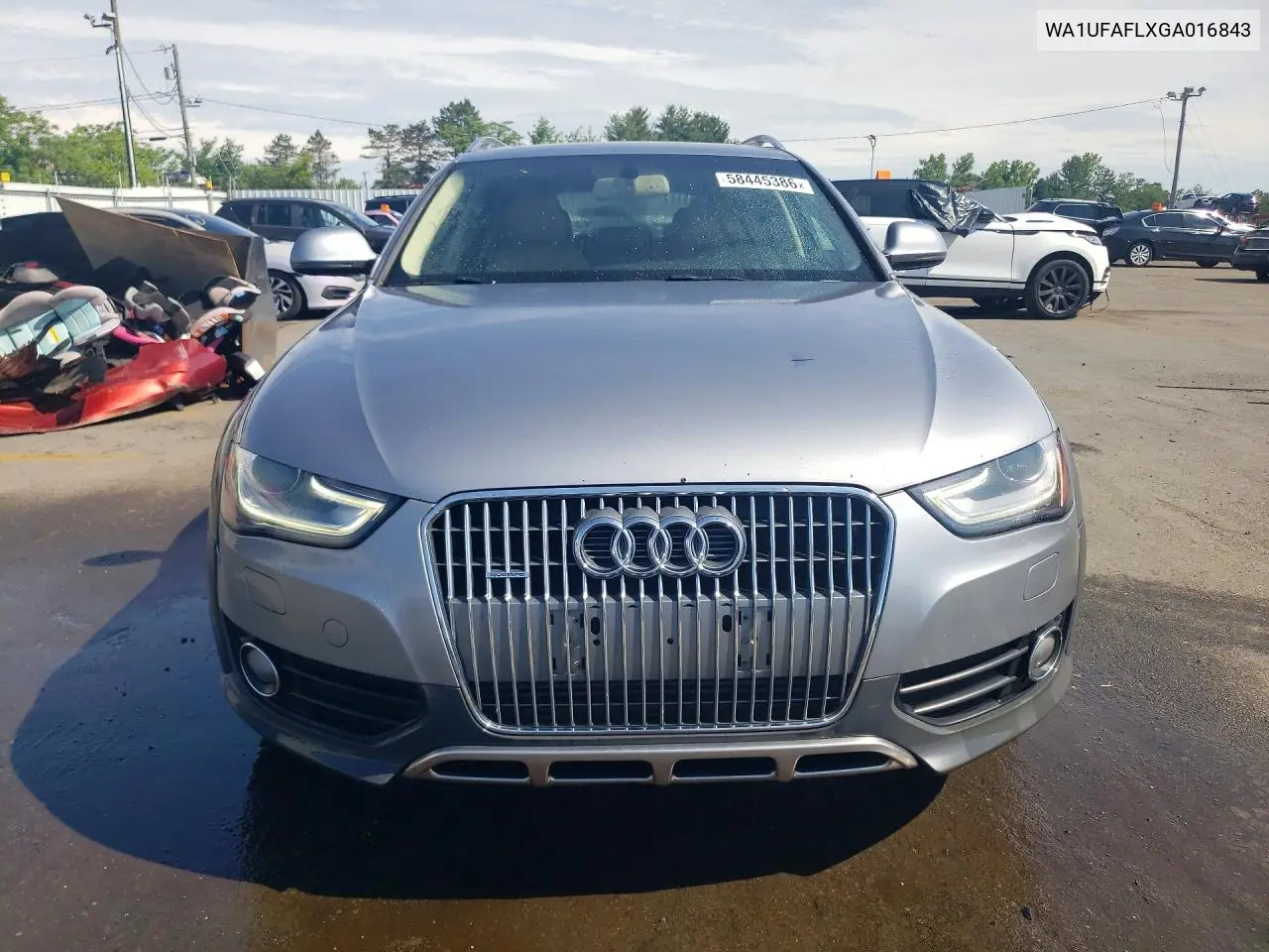 2016 Audi A4 Allroad Premium Plus VIN: WA1UFAFLXGA016843 Lot: 58445386