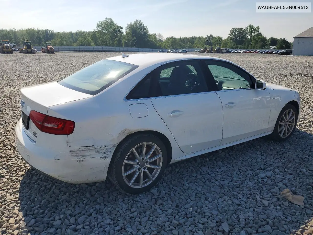 2016 Audi A4 Premium S-Line VIN: WAUBFAFL5GN009513 Lot: 60360606