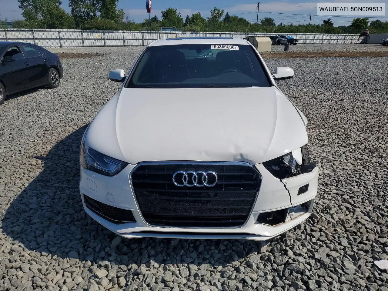 2016 Audi A4 Premium S-Line VIN: WAUBFAFL5GN009513 Lot: 60360606