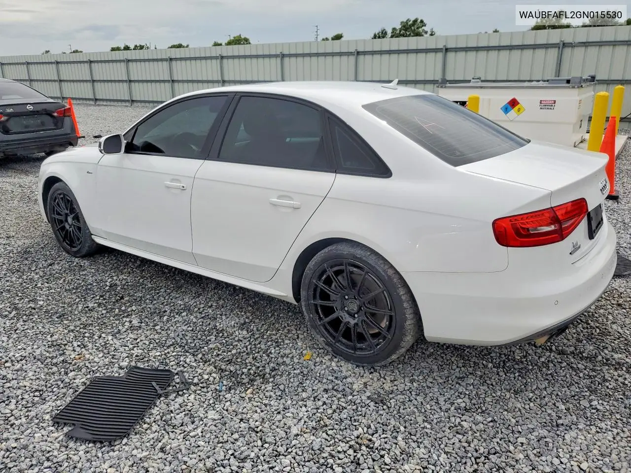 2016 Audi A4 Premium S-Line VIN: WAUBFAFL2GN015530 Lot: 60797256