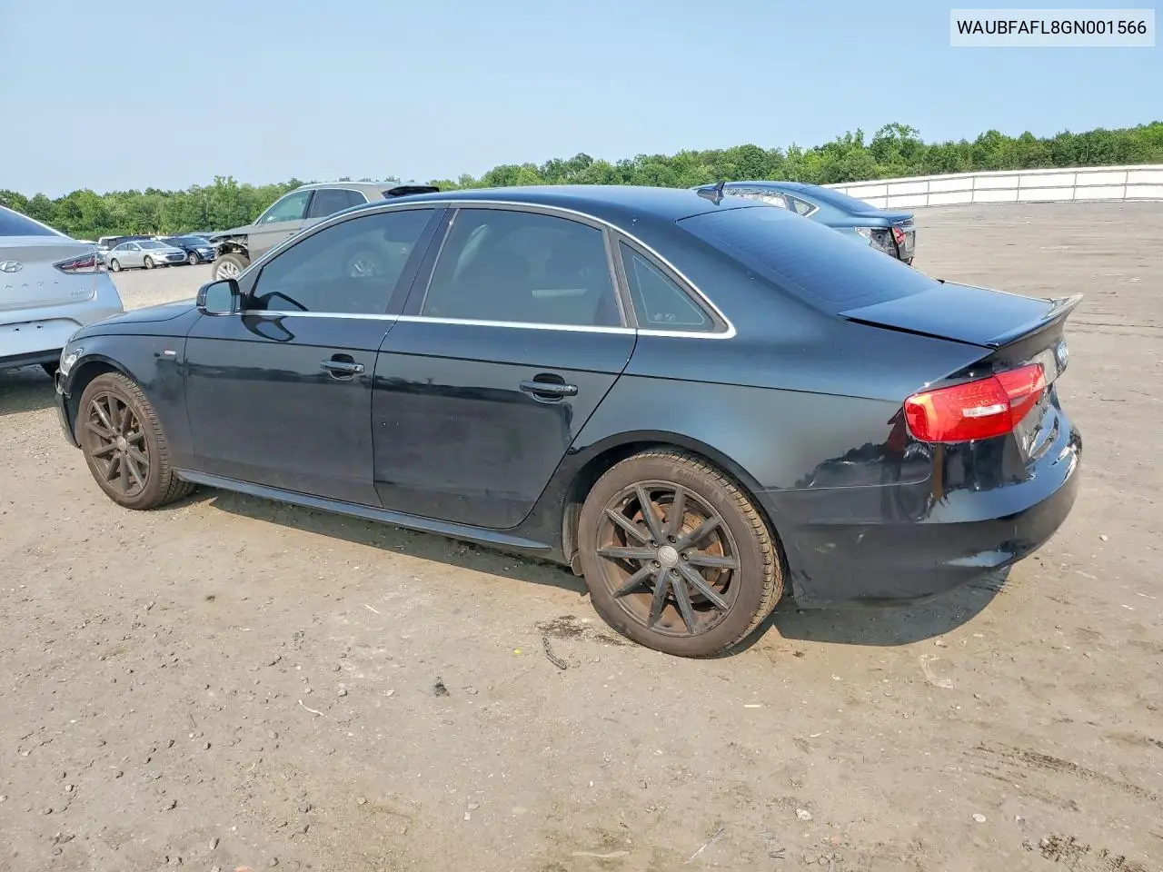 2016 Audi A4 Premium S-Line VIN: WAUBFAFL8GN001566 Lot: 61182466