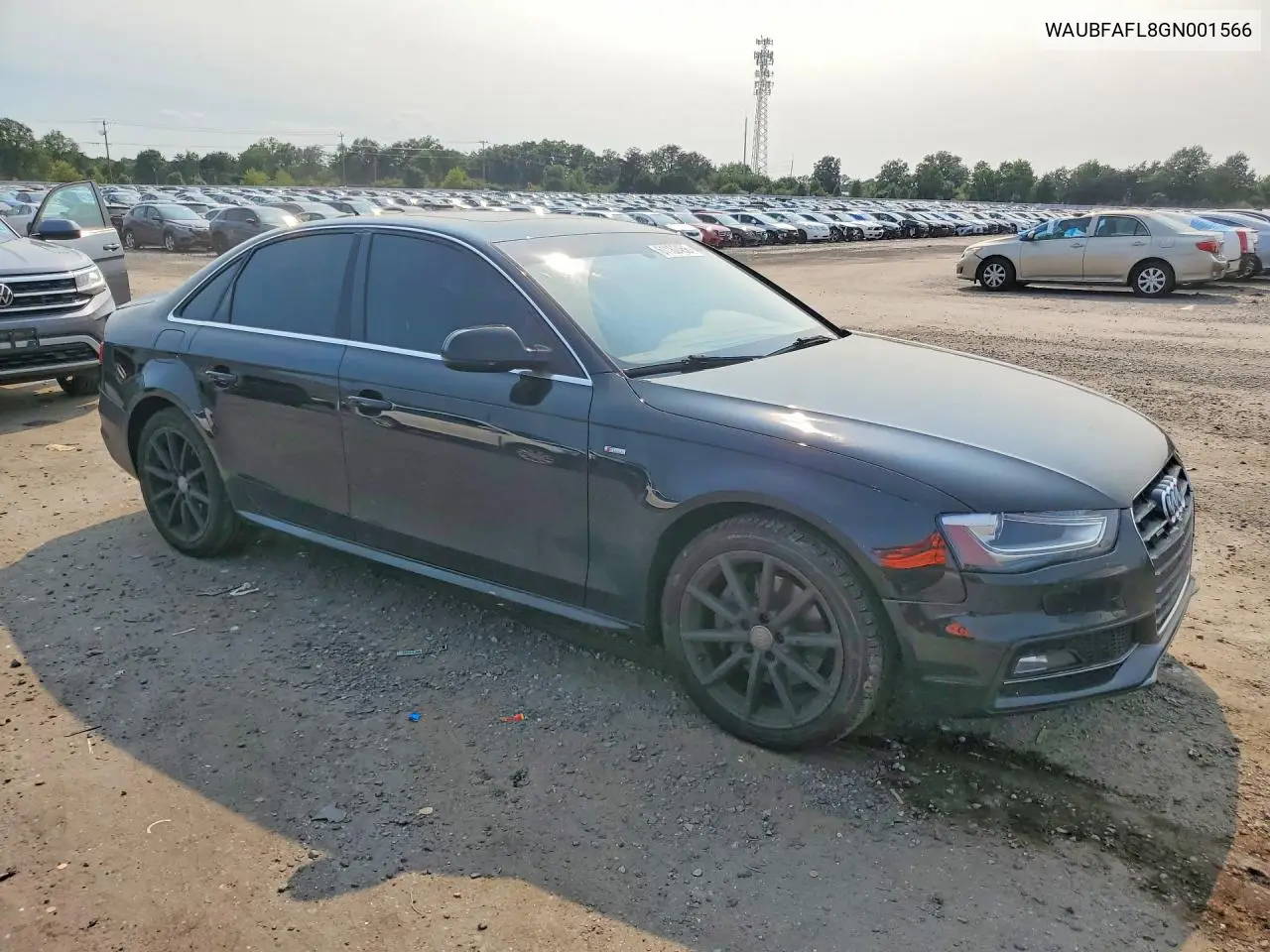 2016 Audi A4 Premium S-Line VIN: WAUBFAFL8GN001566 Lot: 61182466