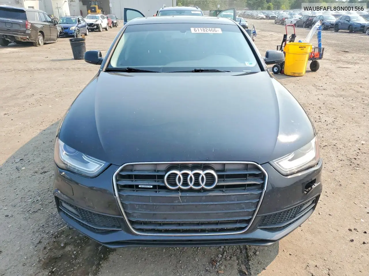 2016 Audi A4 Premium S-Line VIN: WAUBFAFL8GN001566 Lot: 61182466