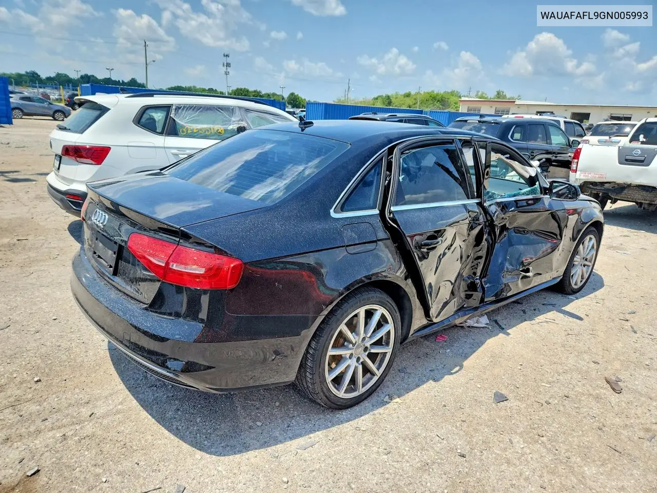 2016 Audi A4 Premium S-Line VIN: WAUAFAFL9GN005993 Lot: 61949336