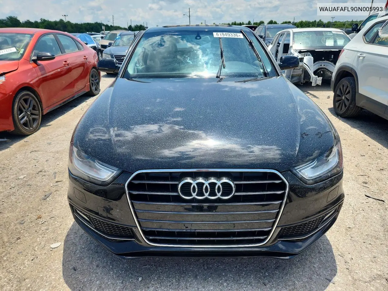2016 Audi A4 Premium S-Line VIN: WAUAFAFL9GN005993 Lot: 61949336