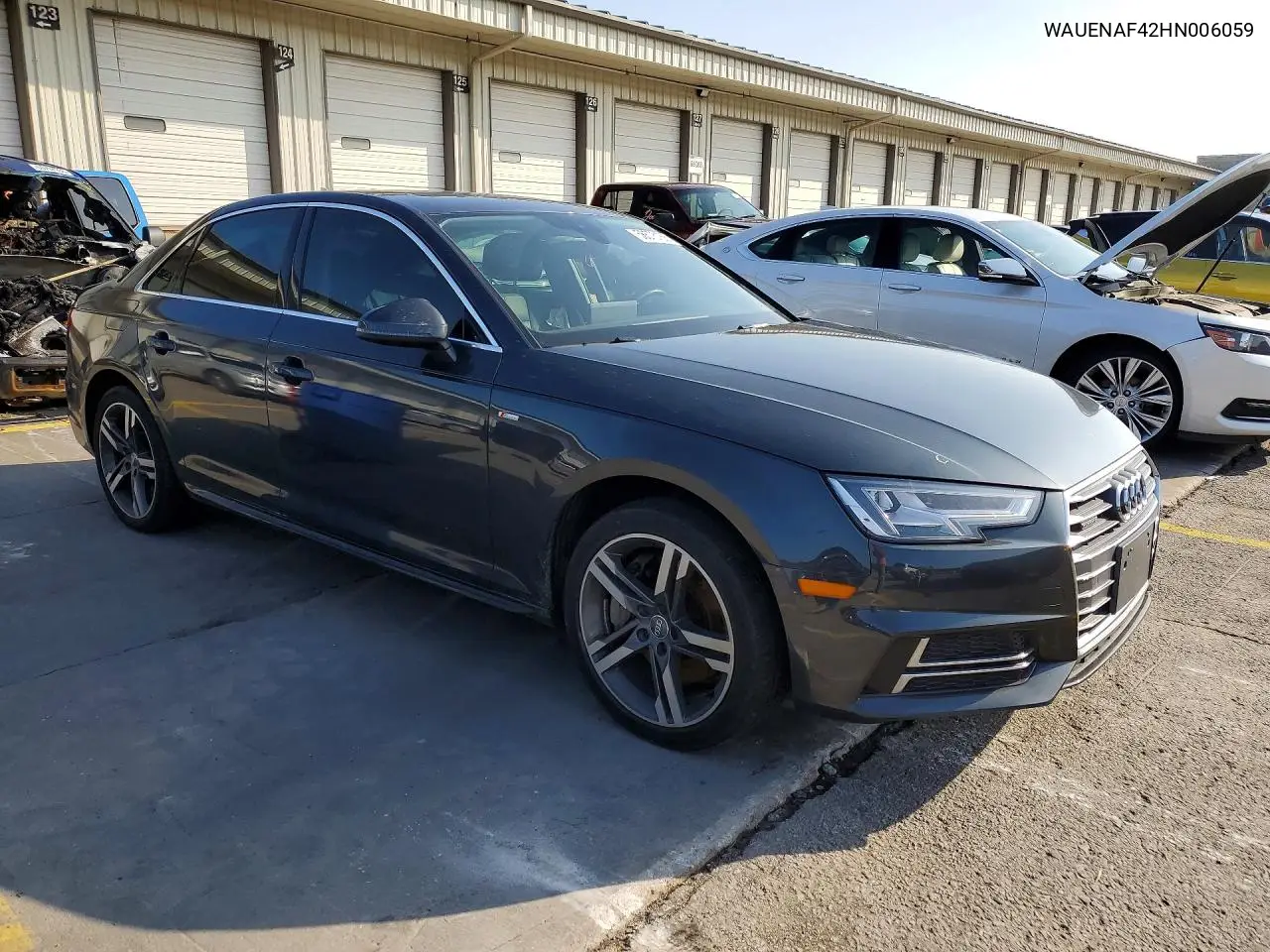 2017 Audi A4 Premium Plus VIN: WAUENAF42HN006059 Lot: 56575166