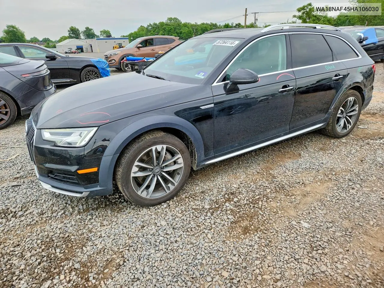 2017 Audi A4 Allroad Premium Plus VIN: WA18NAF45HA106030 Lot: 57264116