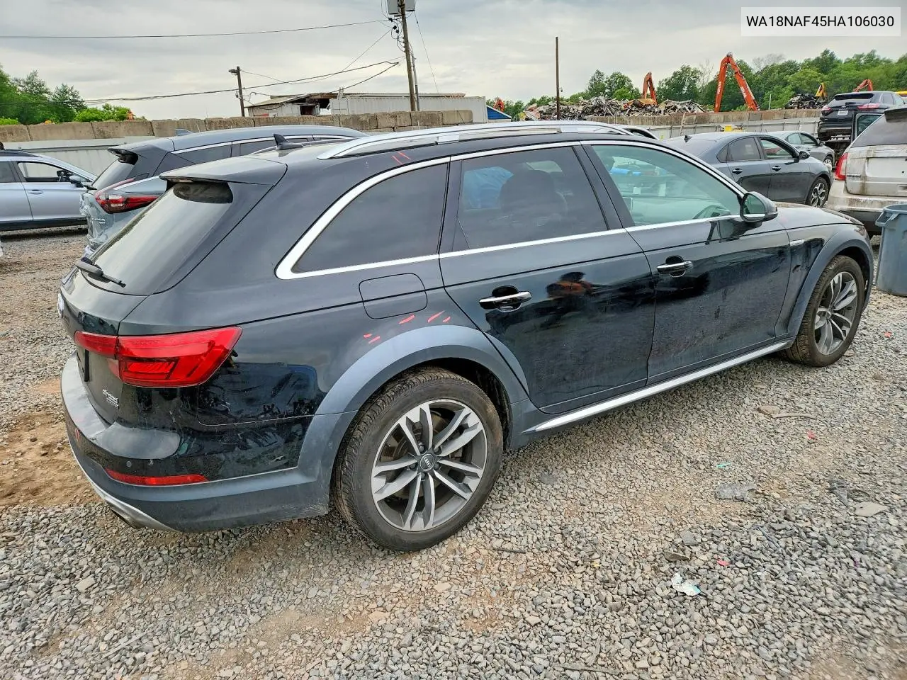 2017 Audi A4 Allroad Premium Plus VIN: WA18NAF45HA106030 Lot: 57264116