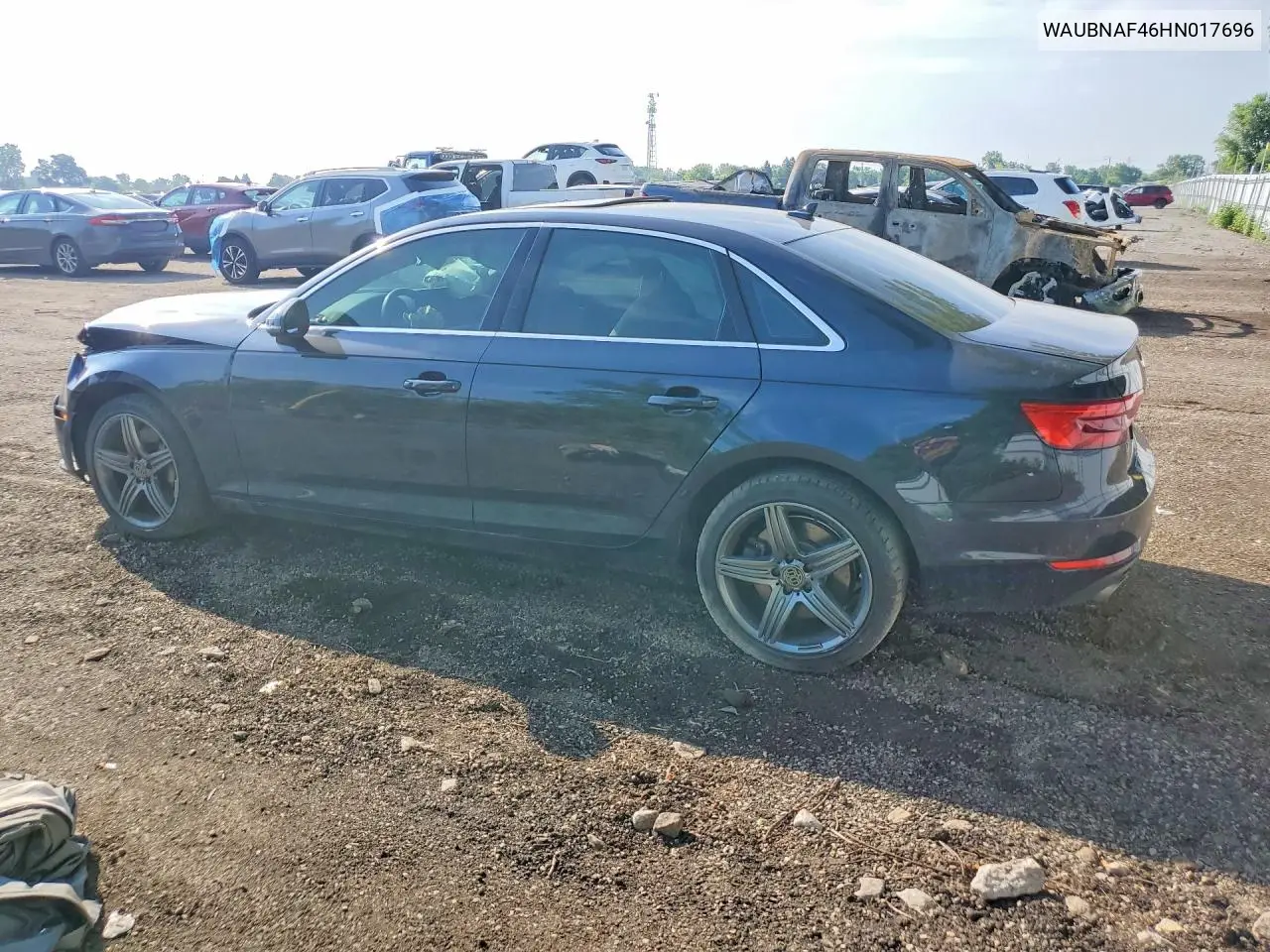 2017 Audi A4 Progressiv VIN: WAUBNAF46HN017696 Lot: 59654806