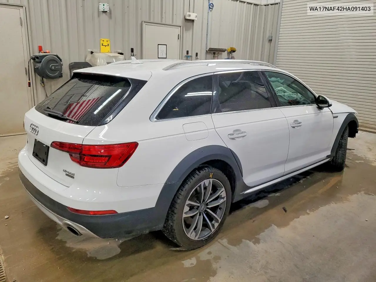 2017 Audi A4 Allroad Premium VIN: WA17NAF42HA091403 Lot: 59887566