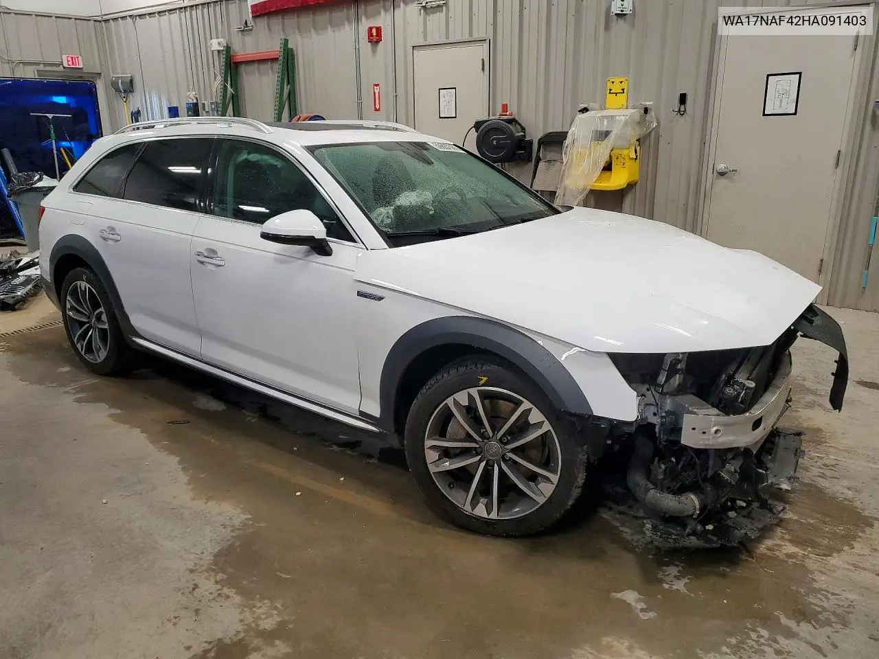 2017 Audi A4 Allroad Premium VIN: WA17NAF42HA091403 Lot: 59887566