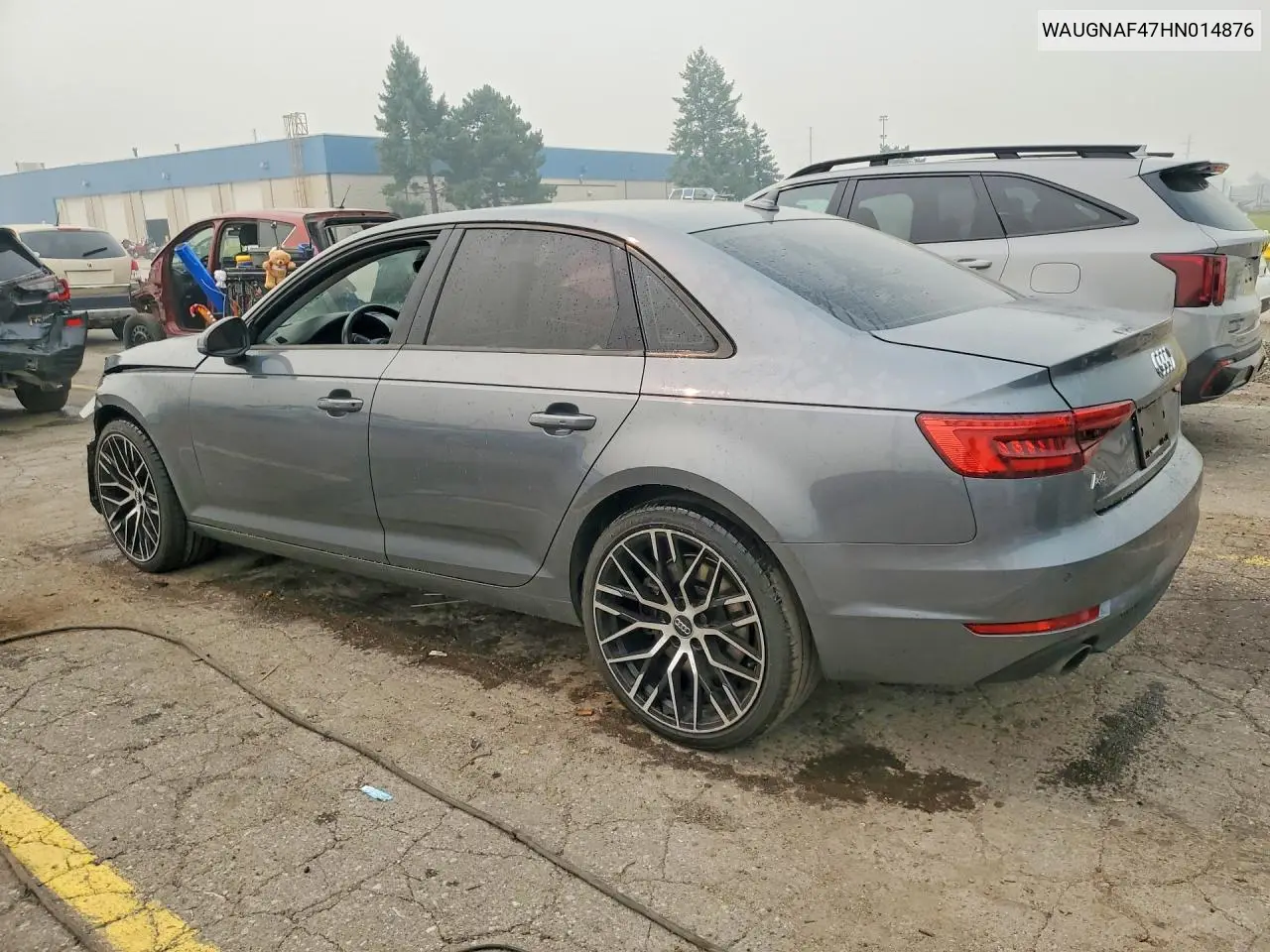 2017 Audi A4 Premium VIN: WAUGNAF47HN014876 Lot: 60439306