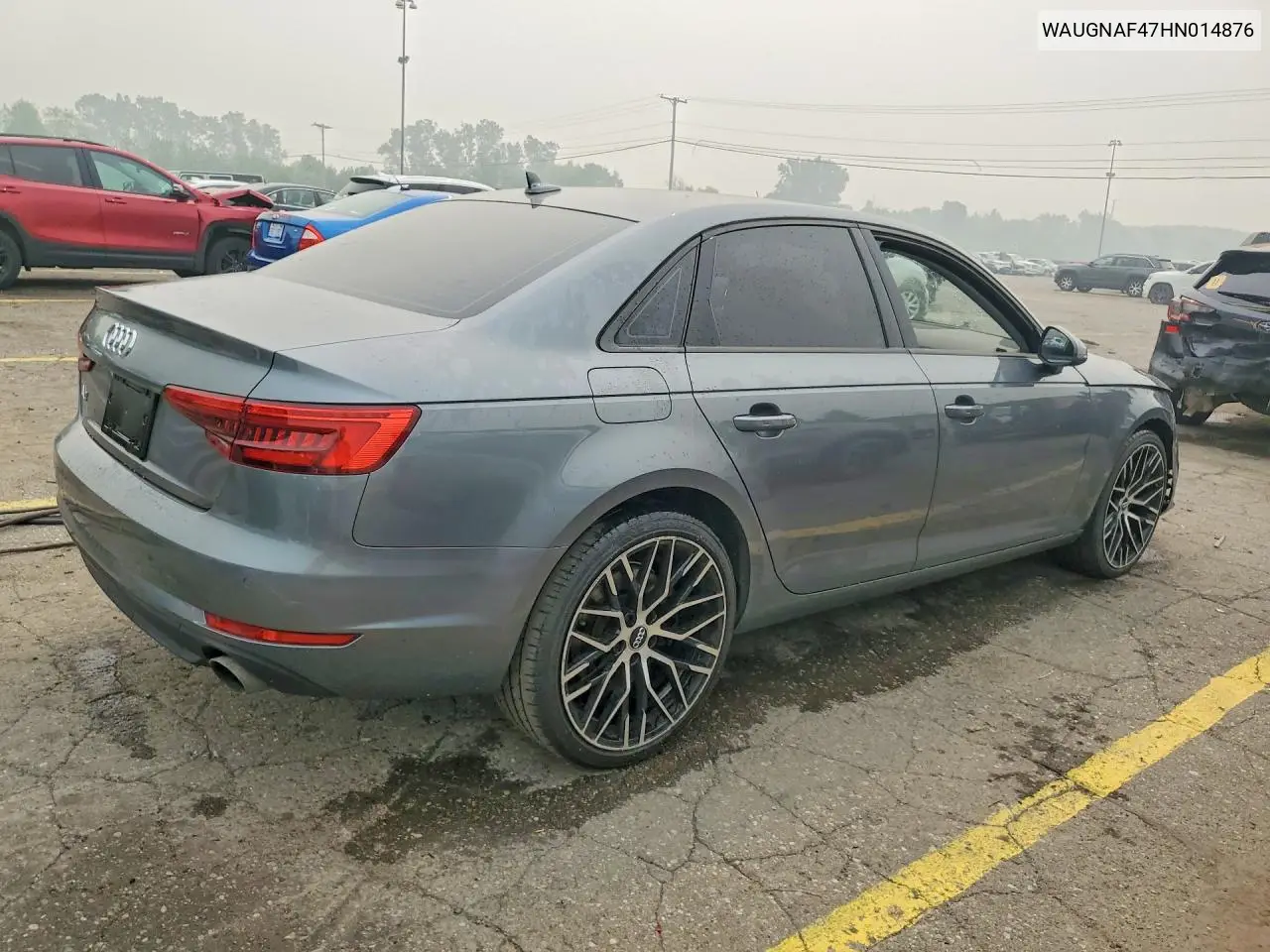 2017 Audi A4 Premium VIN: WAUGNAF47HN014876 Lot: 60439306