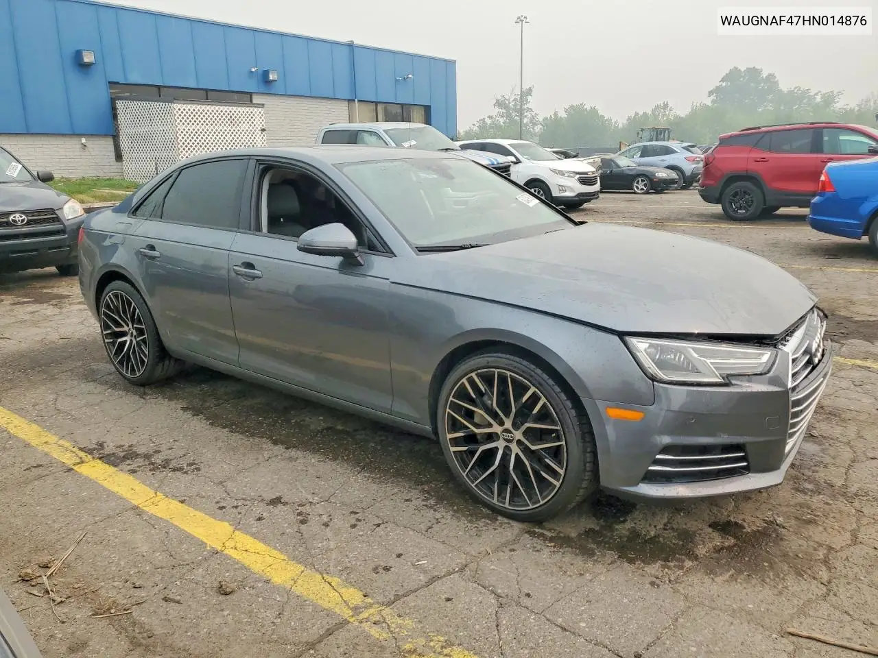 2017 Audi A4 Premium VIN: WAUGNAF47HN014876 Lot: 60439306