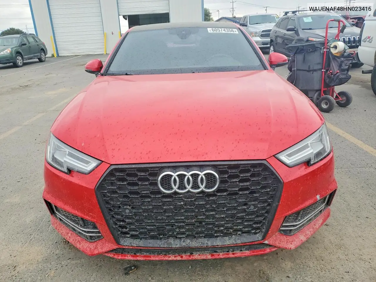 2017 Audi A4 Premium Plus VIN: WAUENAF48HN023416 Lot: 60574356