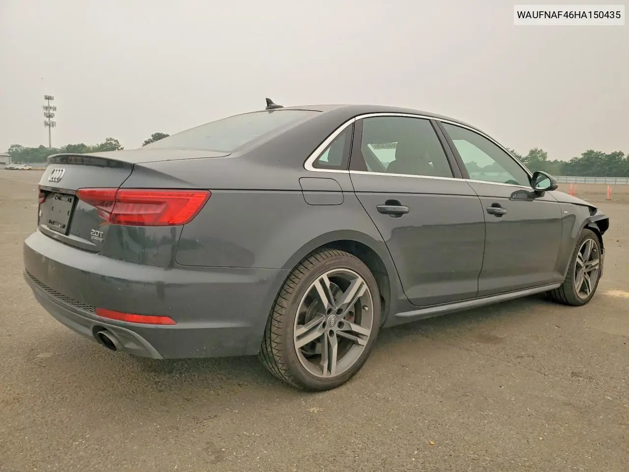 2017 Audi A4 Prestige VIN: WAUFNAF46HA150435 Lot: 60666326