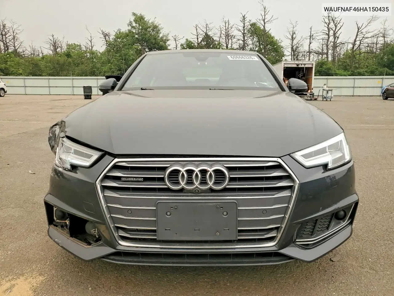 2017 Audi A4 Prestige VIN: WAUFNAF46HA150435 Lot: 60666326
