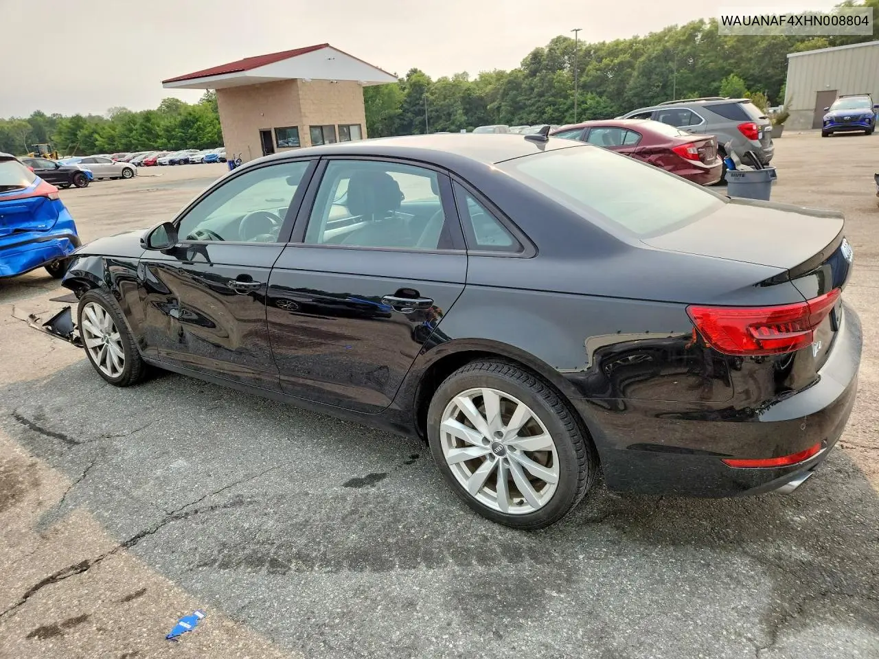 2017 Audi A4 Premium VIN: WAUANAF4XHN008804 Lot: 60825086