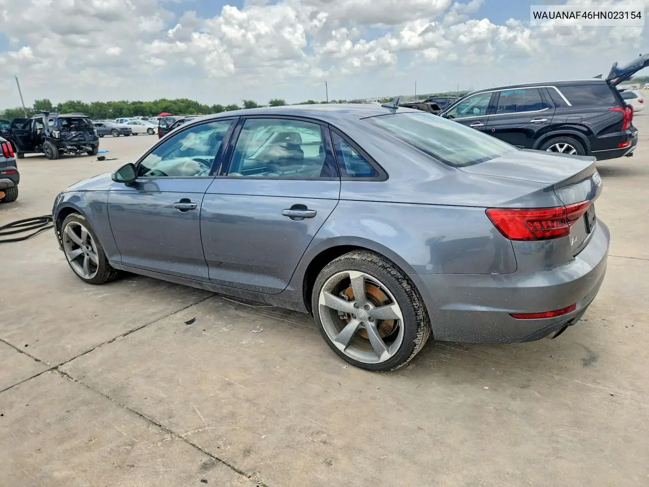 2017 Audi A4 Premium VIN: WAUANAF46HN023154 Lot: 61117066