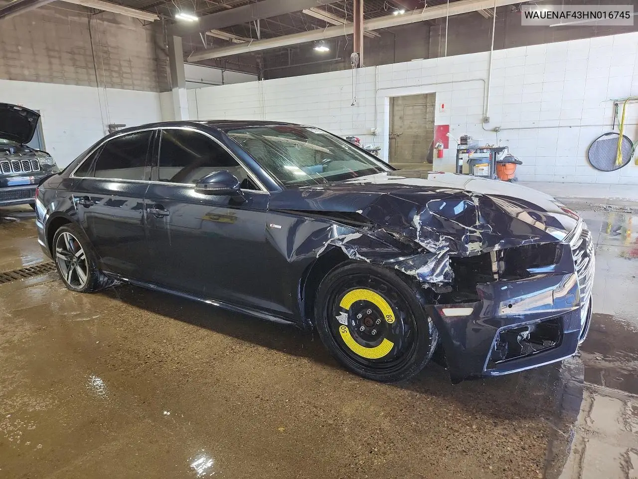 2017 Audi A4 Premium Plus VIN: WAUENAF43HN016745 Lot: 61137526