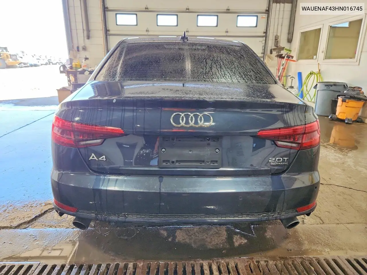 2017 Audi A4 Premium Plus VIN: WAUENAF43HN016745 Lot: 61137526