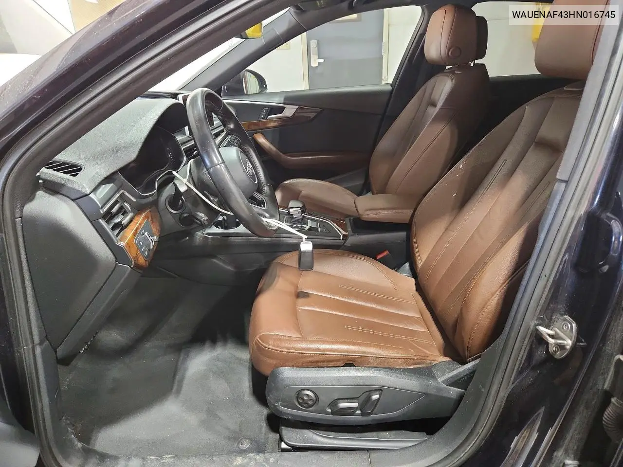 2017 Audi A4 Premium Plus VIN: WAUENAF43HN016745 Lot: 61137526