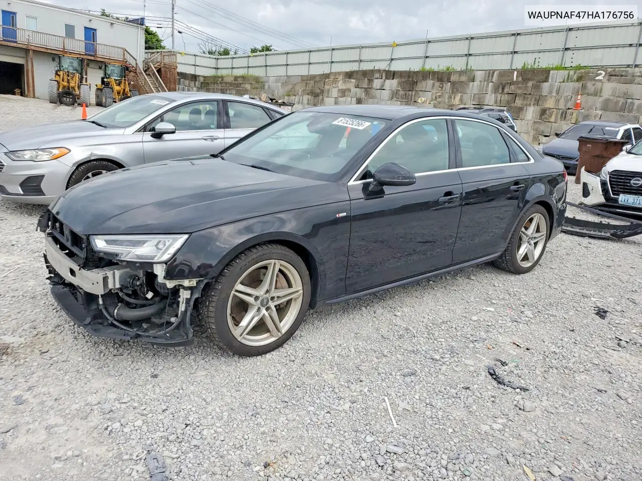 2017 Audi A4 Premium Plus VIN: WAUPNAF47HA176756 Lot: 61525266