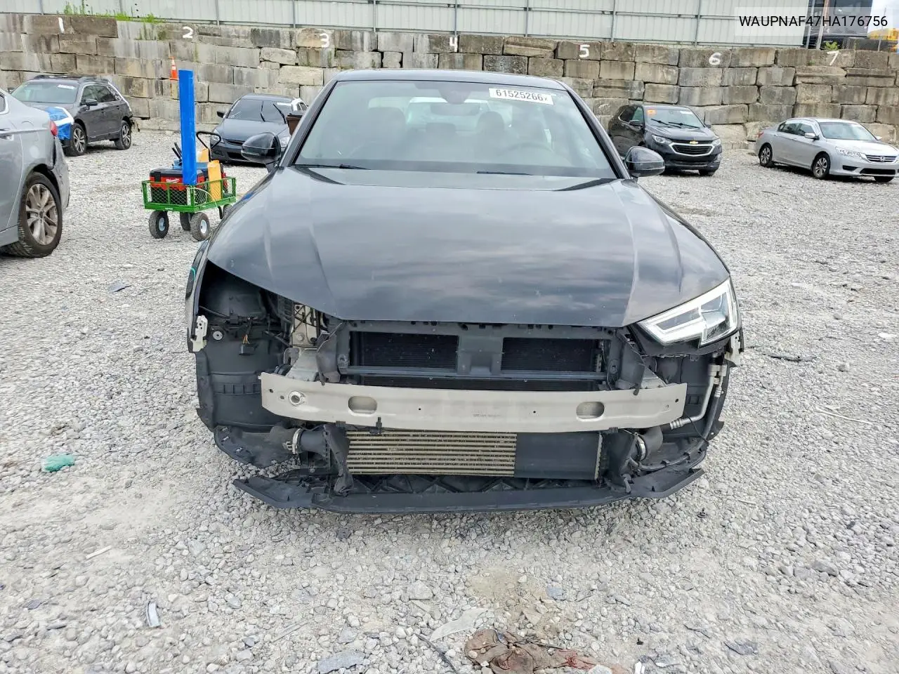2017 Audi A4 Premium Plus VIN: WAUPNAF47HA176756 Lot: 61525266
