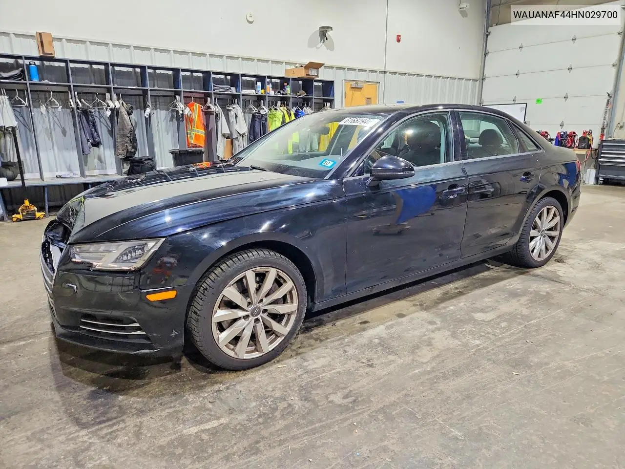 2017 Audi A4 Premium VIN: WAUANAF44HN029700 Lot: 61682946