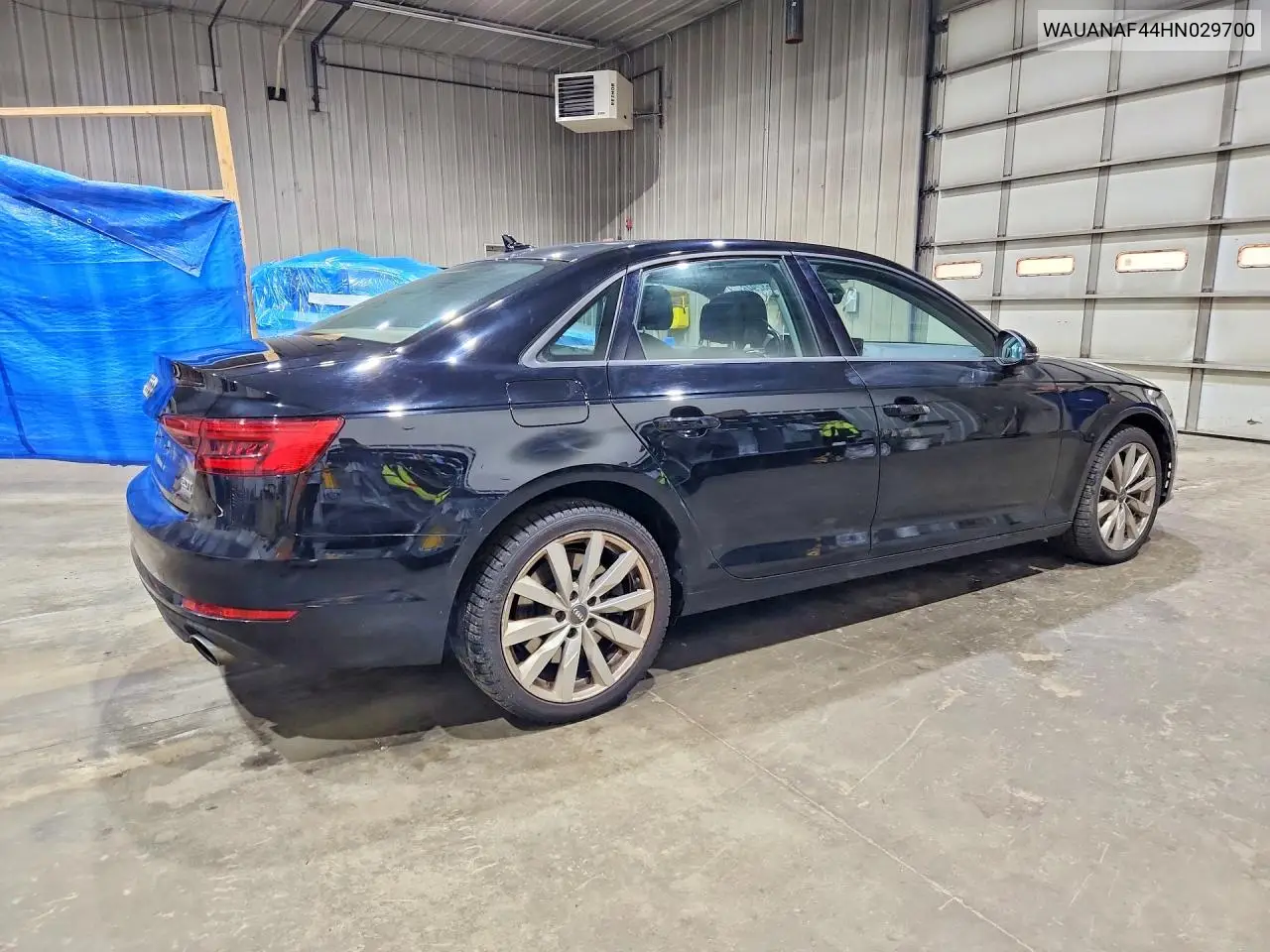 2017 Audi A4 Premium VIN: WAUANAF44HN029700 Lot: 61682946