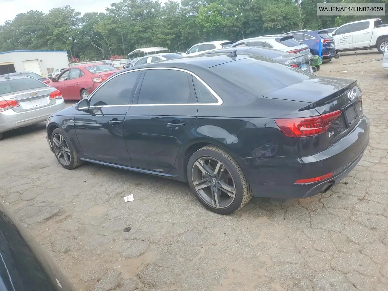 2017 Audi A4 Premium Plus VIN: WAUENAF44HN024059 Lot: 61702056