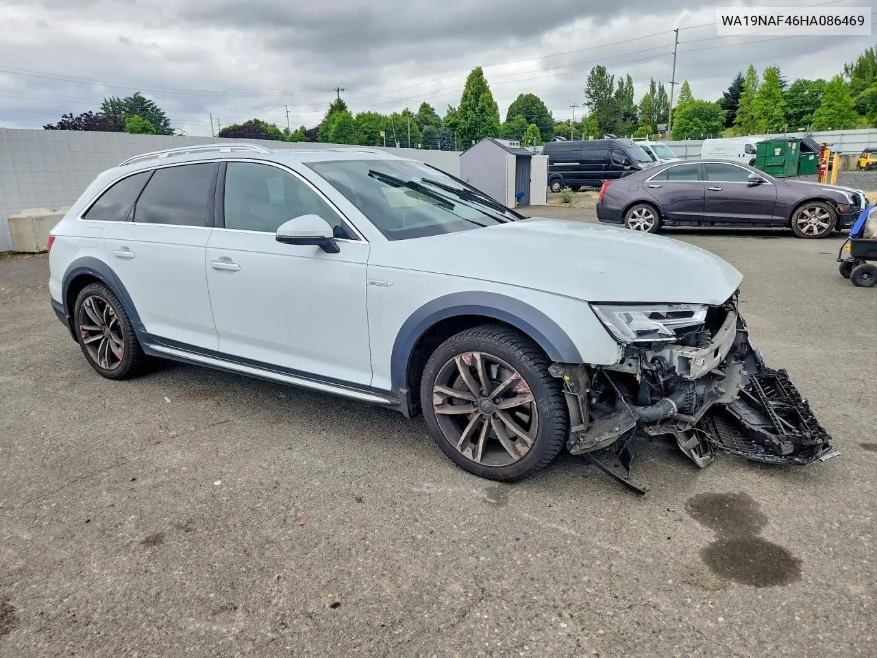 2017 Audi A4 Allroad Prestige VIN: WA19NAF46HA086469 Lot: 85975545