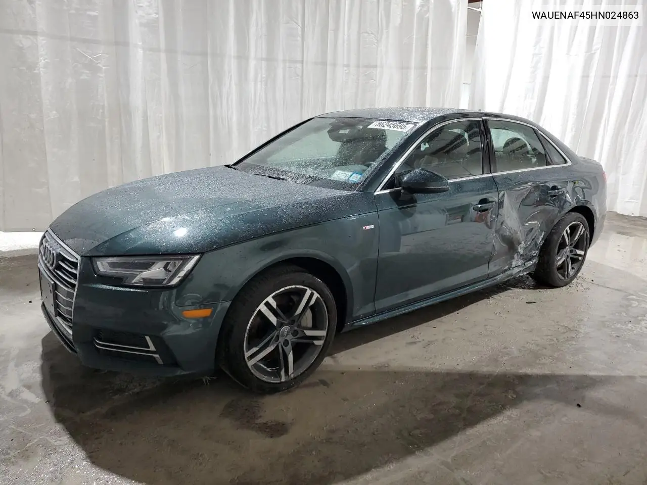 WAUENAF45HN024863 2017 Audi A4 Premium Plus