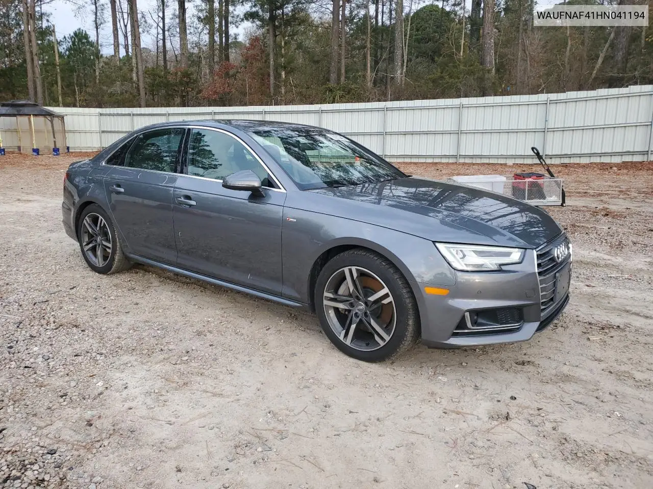 WAUFNAF41HN041194 2017 Audi A4 Prestige