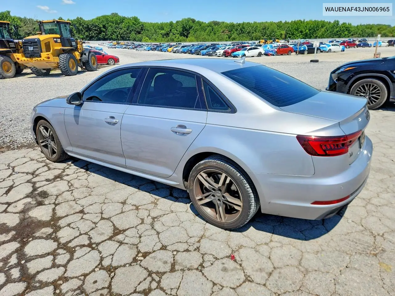 2018 Audi A4 Premium Plus VIN: WAUENAF43JN006965 Lot: 55957276