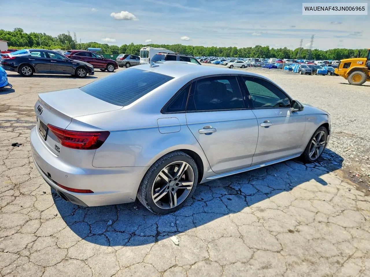 2018 Audi A4 Premium Plus VIN: WAUENAF43JN006965 Lot: 55957276