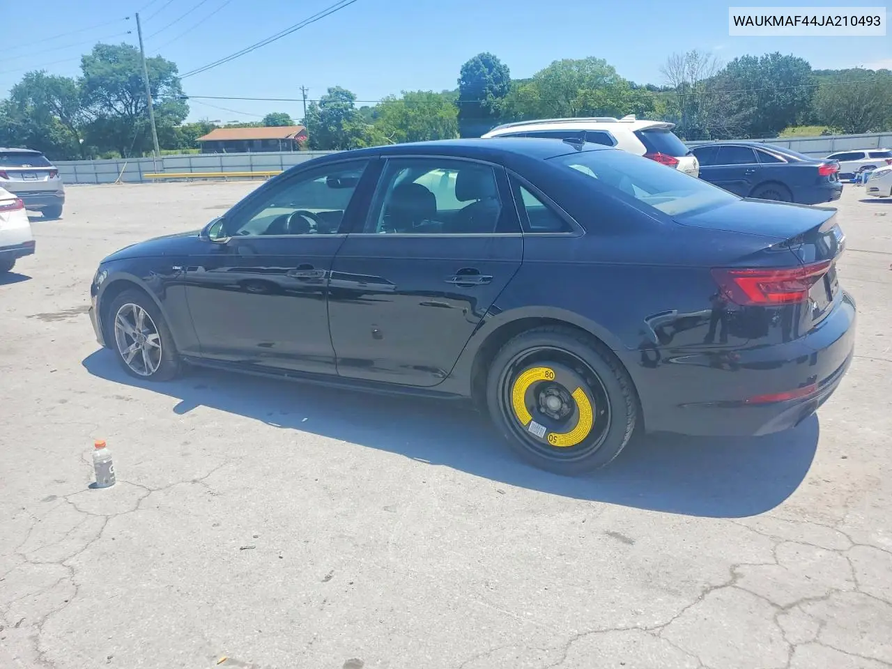 2018 Audi A4 Premium VIN: WAUKMAF44JA210493 Lot: 57495936