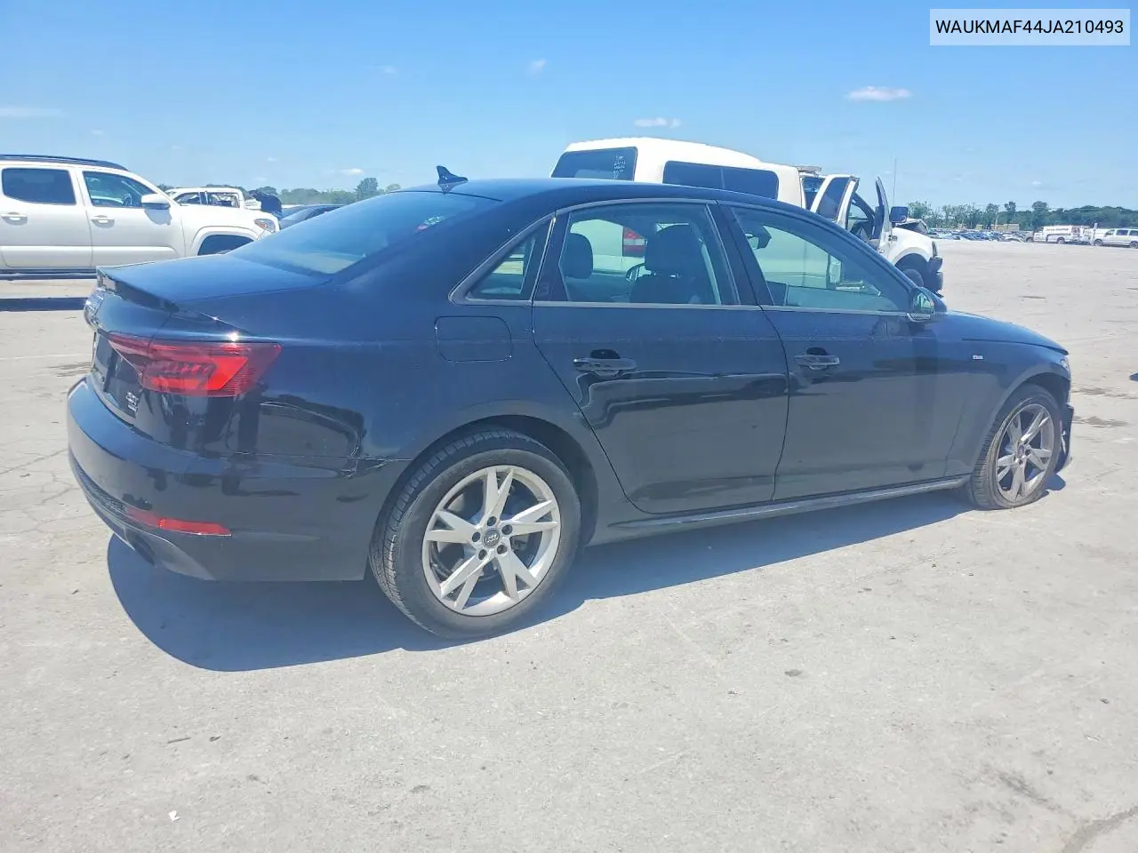 2018 Audi A4 Premium VIN: WAUKMAF44JA210493 Lot: 57495936