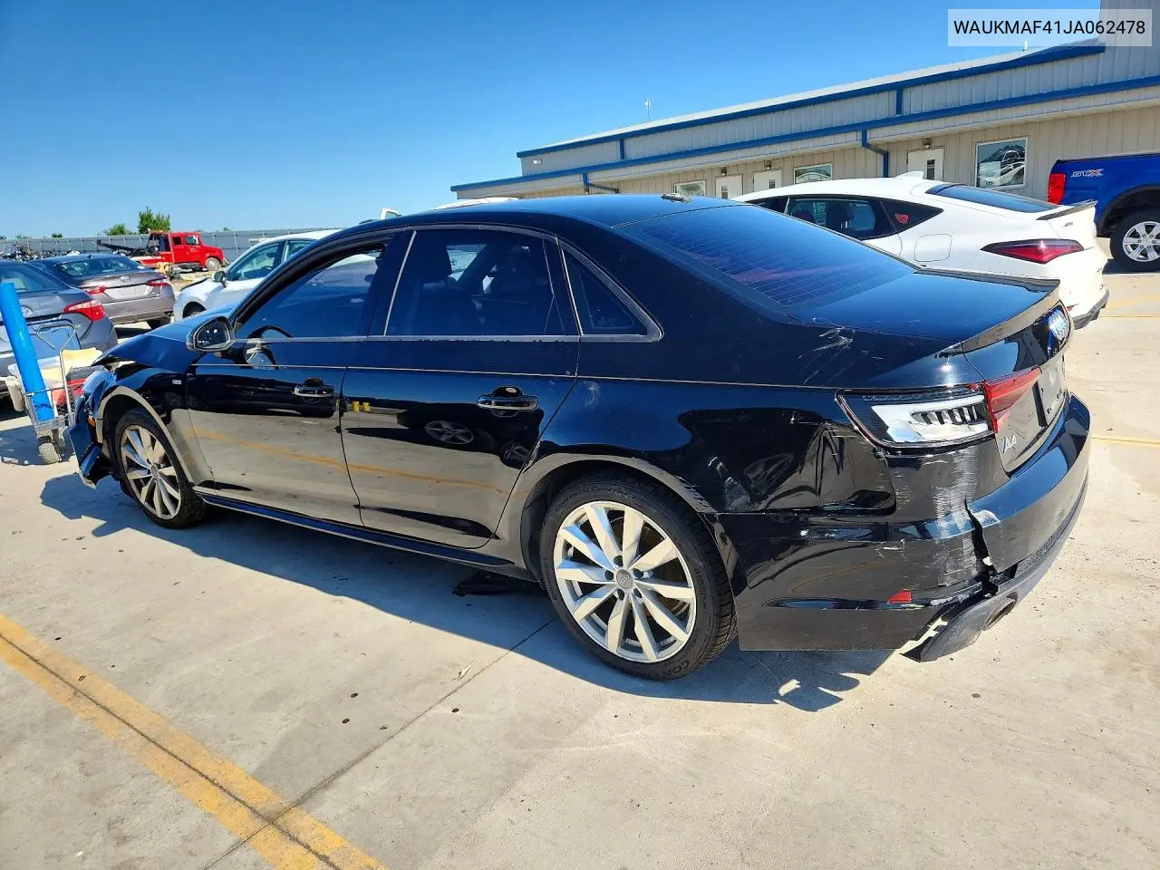 WAUKMAF41JA062478 2018 Audi A4 Premium
