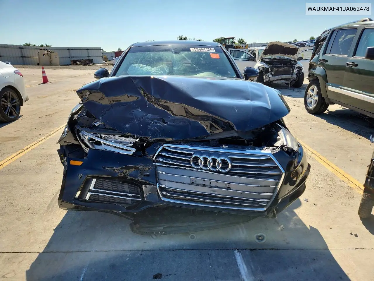 WAUKMAF41JA062478 2018 Audi A4 Premium