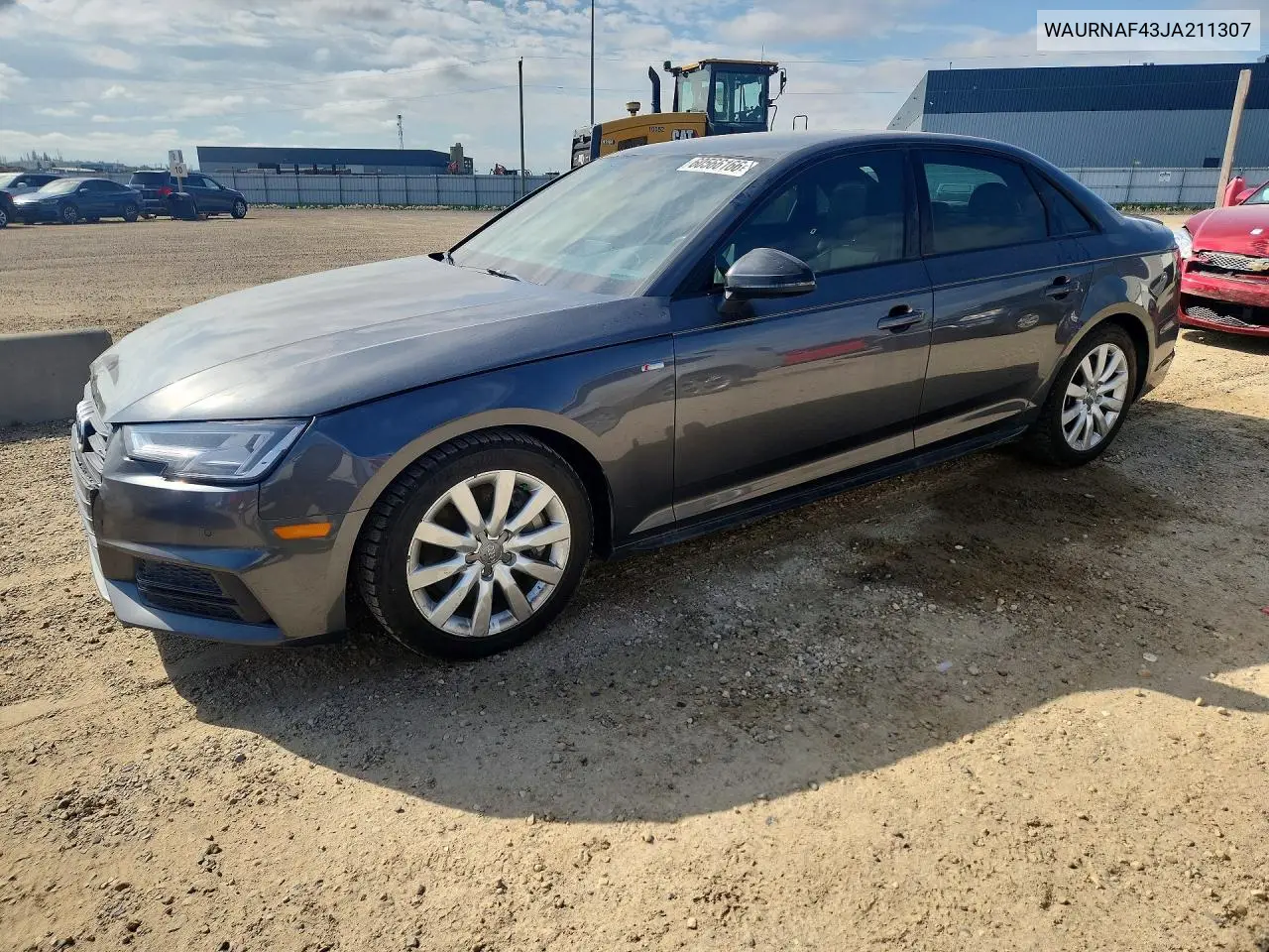 2018 Audi A4 Prestige VIN: WAURNAF43JA211307 Lot: 60566166
