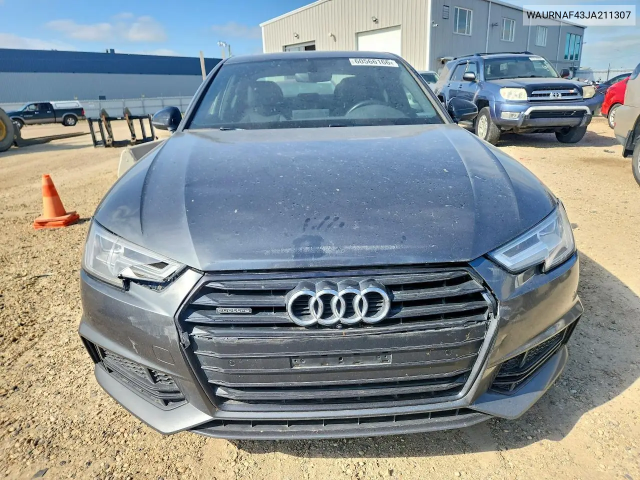 2018 Audi A4 Prestige VIN: WAURNAF43JA211307 Lot: 60566166
